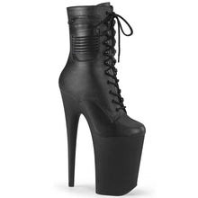 Carregar imagem no visualizador da galeria, Botas de pole dance Pleaser Infinity 1020PK - Preto fosco