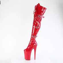 Load image into Gallery viewer, Tacones Pleaser INFINITY-3028 Rojo Str Charol