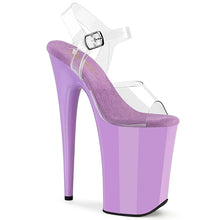 Carregar imagem no visualizador da galeria, Tacones Pleaser INFINITY-908 Transparente Lavanda