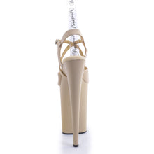 Load image into Gallery viewer, Pleaser INFINITY-924 Heels - Beige Faux Leather / Beige Matte