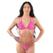 Load image into Gallery viewer, Pleaser JADE-01RS Rosa Neón - bikini para pole dance