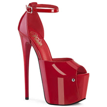 Load image into Gallery viewer, Tacones Pleaser JUBILANT-15 Rojo Charol