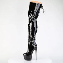 Load image into Gallery viewer, Tacones Pleaser JUBILANT-3007 Negro Str. Charol
