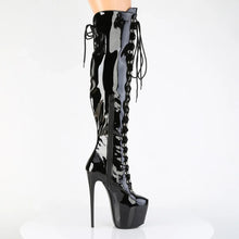 Load image into Gallery viewer, Tacones Pleaser JUBILANT-3012 Negro Str. Charol
