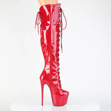 Load image into Gallery viewer, Tacones Pleaser JUBILANT-3012 Rojo Str. Charol