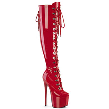 Carregar imagem no visualizador da galeria, Tacones Pleaser JUBILANT-3012 Rojo Str. Charol