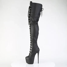 Load image into Gallery viewer, Tacones Pleaser JUBILANT-4012 Negro Str. Piel