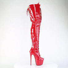 Load image into Gallery viewer, Tacones Pleaser JUBILANT-4012 Rojo Str. Charol