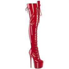 Load image into Gallery viewer, Tacones Pleaser JUBILANT-4012 Rojo Str. Charol