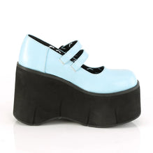 Load image into Gallery viewer, Zapatos con plataforma Demonia KERA-08 B. Blue Piel vegana