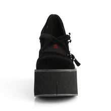 Load image into Gallery viewer, Zapatos con plataforma Demonia KERA-10 Negro Velvet