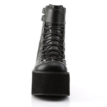 Load image into Gallery viewer, Botines Demonia KERA-21 Negro Piel vegana