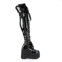 Load image into Gallery viewer, Botas (Over the Knee) Demonia KERA-303 Negro Stretch Charol