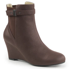 Load image into Gallery viewer, Botas Pleaser Pink Label KIMBERLY-102 Marrón Piel Sintética