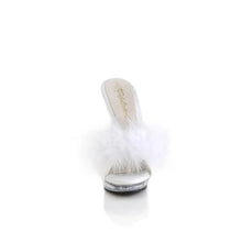 Cargar imagen en el visor de la galería, Tacones Fabulicious LIP-101-8 Blanco Satin Fur
