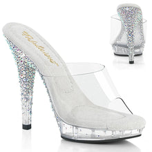 Cargar imagen en el visor de la galería, Tacones Fabulicious LIP-101CAS Transparente Plata