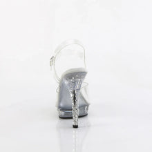 Cargar imagen en el visor de la galería, Tacones Fabulicious LIP-108SDT Transparente