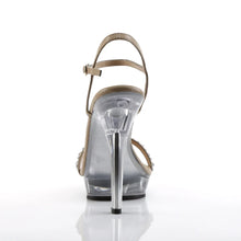 Cargar imagen en el visor de la galería, Tacones Fabulicious LIP-131 Taupe Pu Transparente