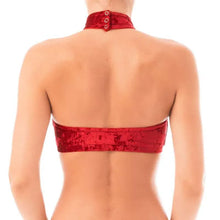 Carregar imagem no visualizador da galeria, Top Lisette de veludo Dragonfly