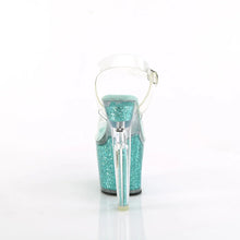 Load image into Gallery viewer, Tacones Pleaser LOVESICK-708SG Transparente Aguamarina Iridescent