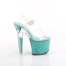 Load image into Gallery viewer, Tacones Pleaser LOVESICK-708SG Transparente Aguamarina Iridescent