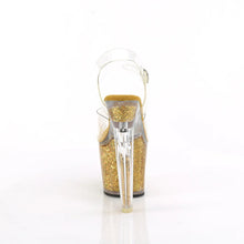 Load image into Gallery viewer, Tacones Pleaser LOVESICK-708SG Transparente Dorado Iridescent