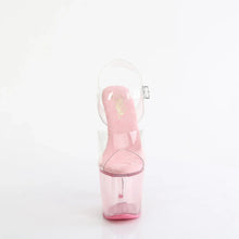 Load image into Gallery viewer, Tacones Pleaser LOVESICK-708T Transparente B. Rosa
