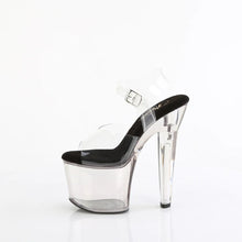 Load image into Gallery viewer, Tacones Pleaser LOVESICK-708T Transparente Ahumado