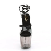 Load image into Gallery viewer, Tacones Pleaser LOVESICK-712T Transparente Negro Faded