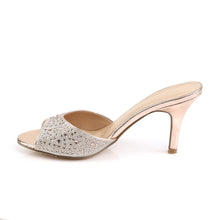 Carregar imagem no visualizador da galeria, Tacones Fabulicious LUCY-01 Dorado Purpurina Fabric