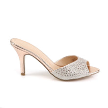 Carregar imagem no visualizador da galeria, Tacones Fabulicious LUCY-01 Dorado Purpurina Fabric