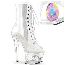 Load image into Gallery viewer, Tacones Pleaser MOON-1021C-DIA Transparente