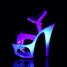 Load image into Gallery viewer, Tacones Pleaser MOON-711MER Azul Shifting Ombre