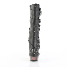 Load image into Gallery viewer, Botas Demonia MUERTO-159 Negro Piel vegana/Pewter Chrome