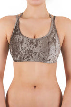 Load image into Gallery viewer, Nicole Velvet Dragonfly Top