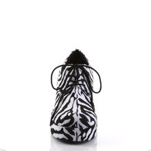 Carregar imagem no visualizador da galeria, Zapatos Funtasma PIMP-02 Zebra Fur