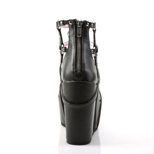 Load image into Gallery viewer, Botines Demonia POISON-25-1 Negro Piel vegana