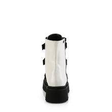 Load image into Gallery viewer, Botines Demonia RENEGADE-50 Blanco Piel vegana-Nylon