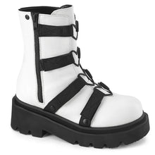 Load image into Gallery viewer, Botines Demonia RENEGADE-50 Blanco Piel vegana-Nylon