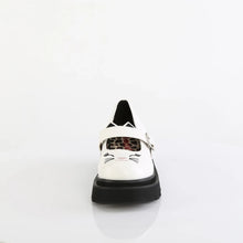 Load image into Gallery viewer, Zapatos con plataforma Demonia RENEGADE-56 Blanco Piel vegana