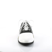 Load image into Gallery viewer, Zapatos Funtasma SADDLE-50 Negro Blanco Pu