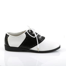 Load image into Gallery viewer, Zapatos Funtasma SADDLE-50 Negro Blanco Pu