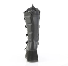 Load image into Gallery viewer, Botas Demonia SCENE-157 Negro Piel vegana