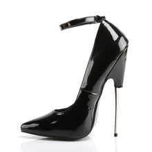 Load image into Gallery viewer, Tacones Devious SCREAM-12 Negro Charol
