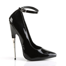 Load image into Gallery viewer, Tacones Devious SCREAM-12 Negro Charol