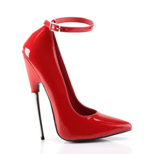 Carregar imagem no visualizador da galeria, Tacones Devious SCREAM-12 Rojo Charol