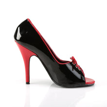 Load image into Gallery viewer, Zapatos Pleaser SEDUCE-216 Negro Rojo Charol