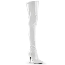 Carregar imagem no visualizador da galeria, Tacones Pleaser SEDUCE-3000 Blanco Str Charol