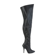 Cargar imagen en el visor de la galería, Botas Pleaser Pink Label SEDUCE-3000WC Negro Str. Piel