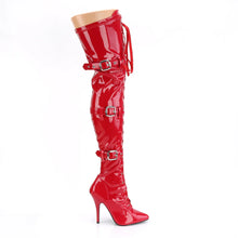 Carregar imagem no visualizador da galeria, Tacones Pleaser SEDUCE-3028 Rojo Str Charol